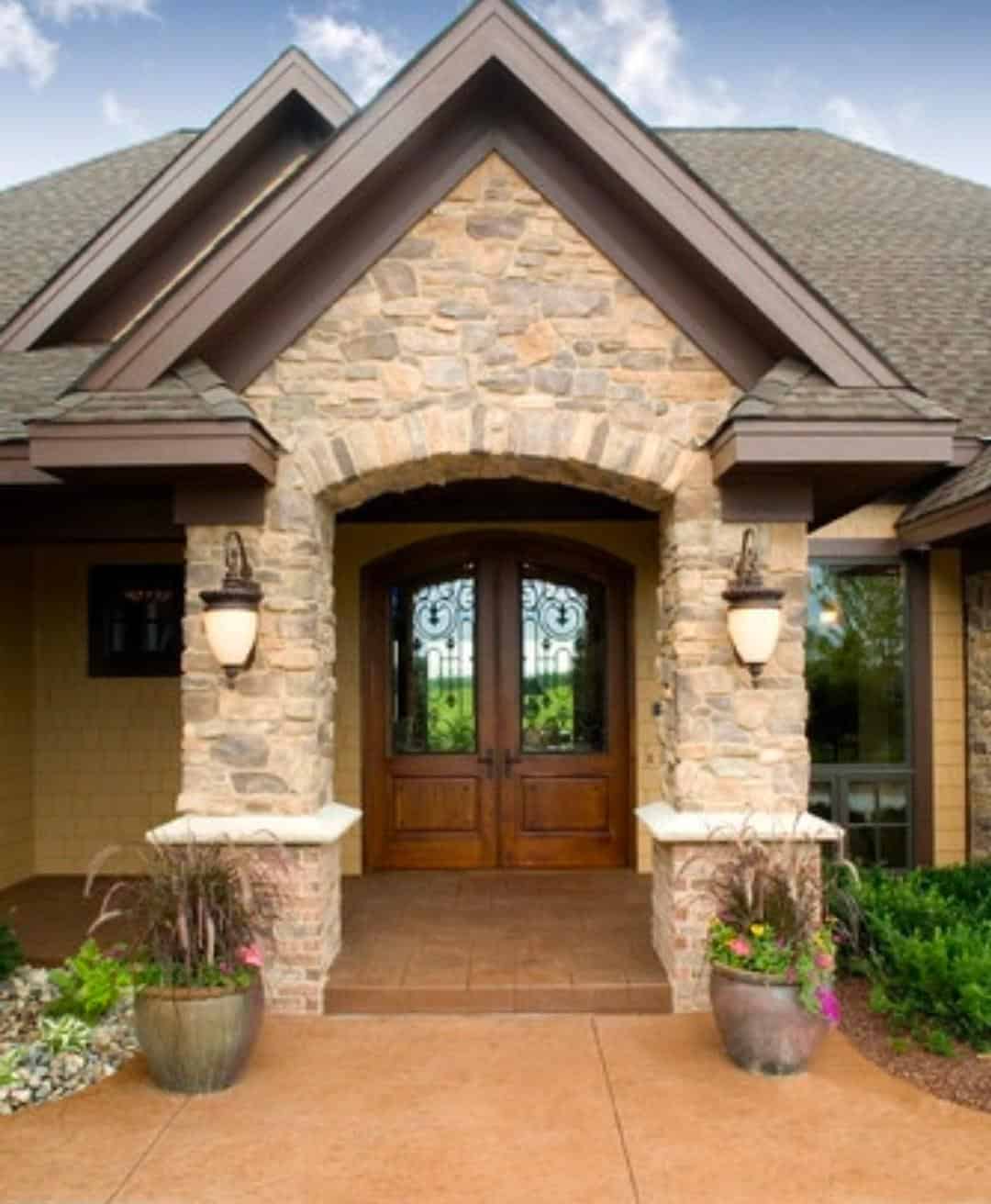 House Entrance Stone Design