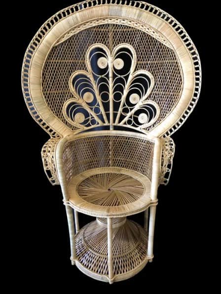 Artistic Peacock Chair