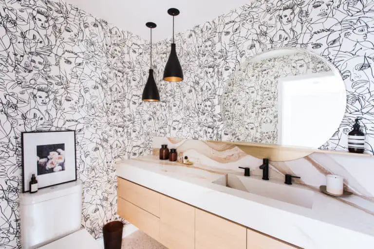 Artistic Wall Bathroom Ideas