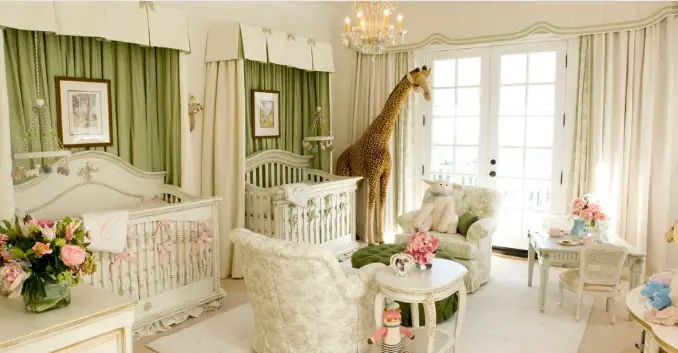 Baby Girl Nursery Ideas Twin