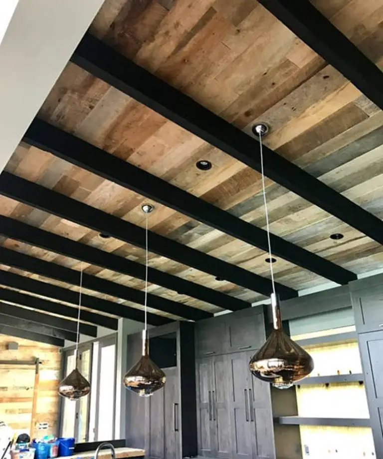 Barn Wood Basement Ceiling Ideas