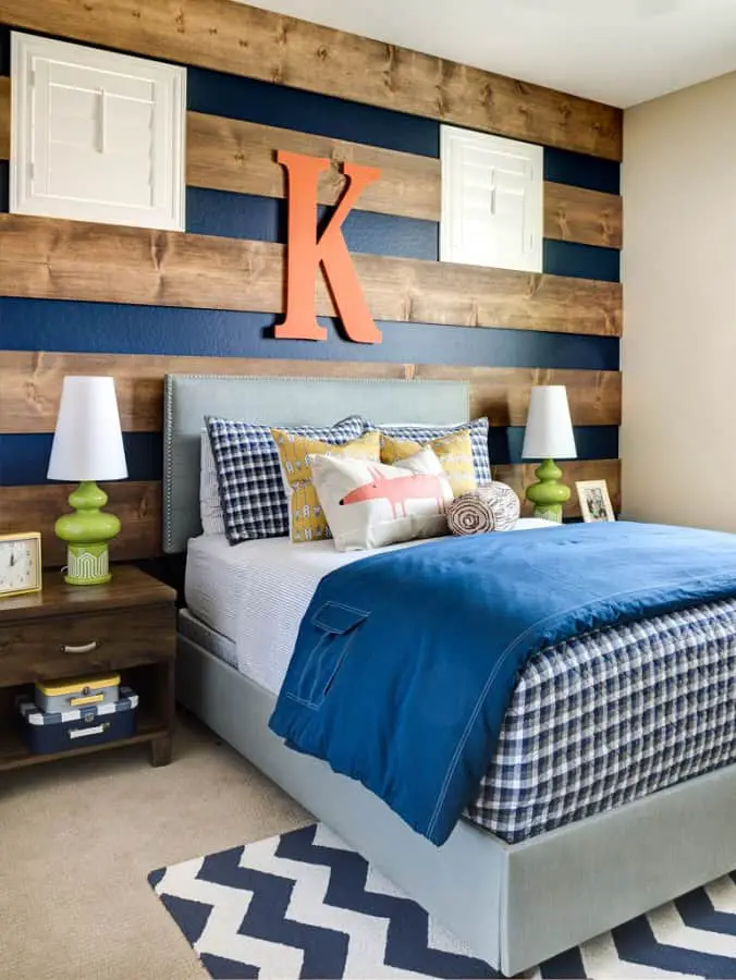 Bedroom Wood Accent Wall Ideas