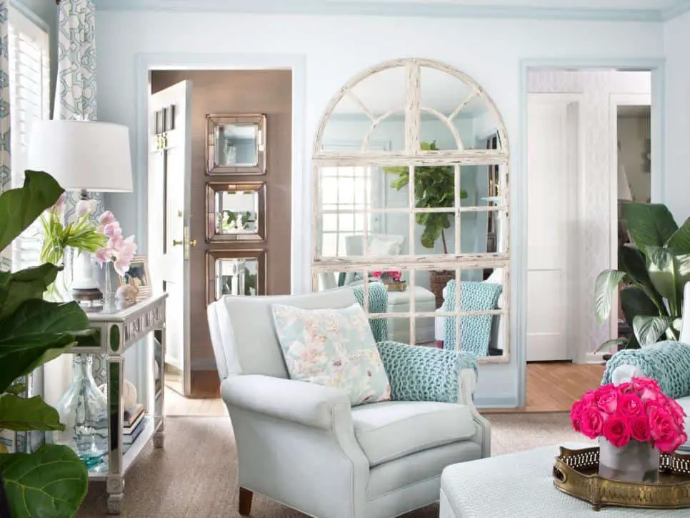 Blue Shabby Chic Living Room Ideas