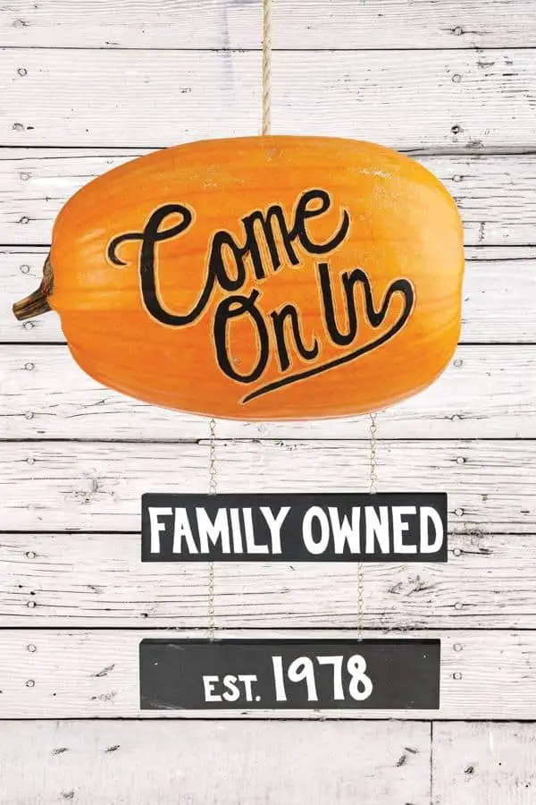 Carving Pumpkin Sign Ideas