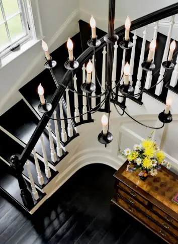 Classic Stairway Lighting