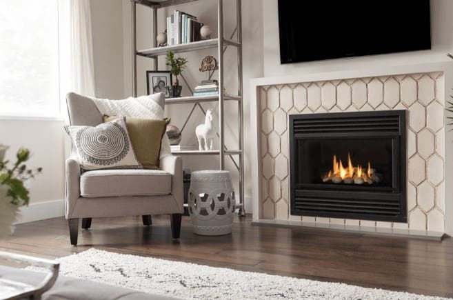 Contemporary Fireplace Tile Ideas