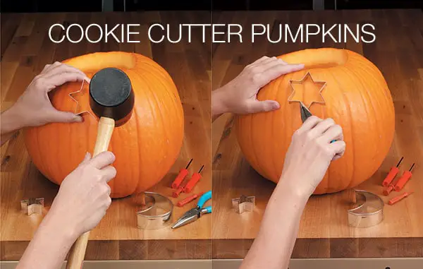 Cookie Cutter Pumpkin Carving Ideas