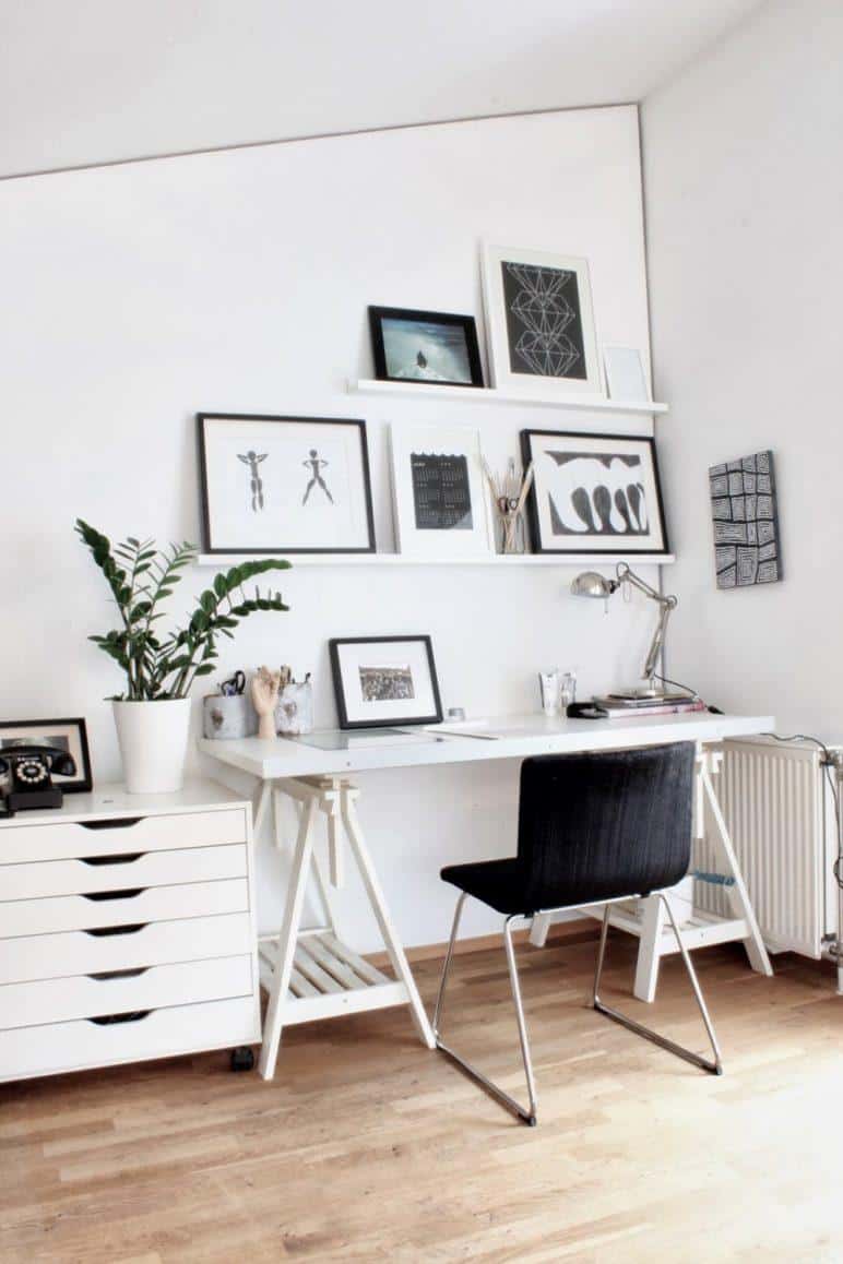 Cozy Tropical Home Office Decor Ideas