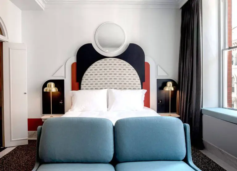 Creative Headboard Art Deco Bedroom