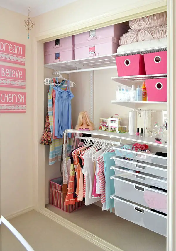 Cute Closet Organizer