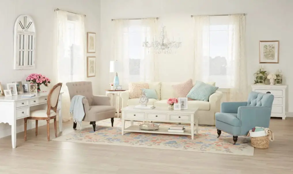 Cute Shabby Chic Living Room Ideas