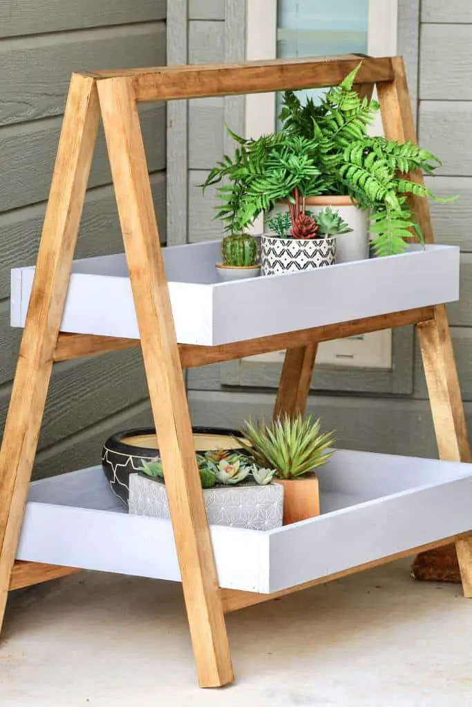 DIY A-Frame Plant Stand Ideas