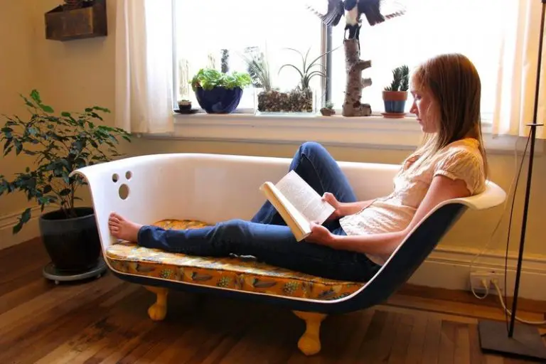 DIY Claw Foot Bathtub Couch