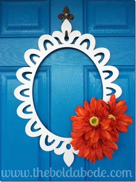 DIY Chic Wreath Front Door Decor Ideas