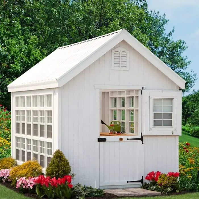 DIY Colonial Greenhouse