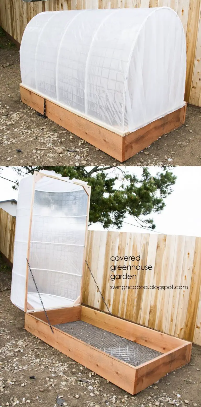 DIY Covered Greenhouse