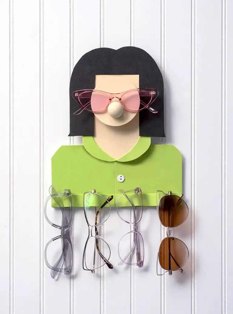 DIY Decorative Sunglasses Holder