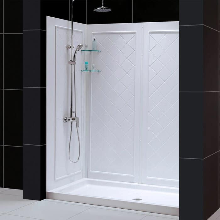 DIY Fiberglass Shower Wall Panels