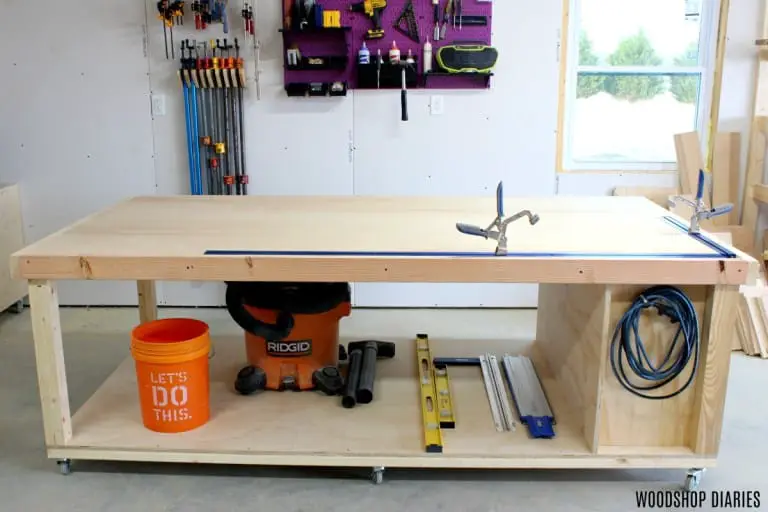 DIY Mobile Workbench Plans