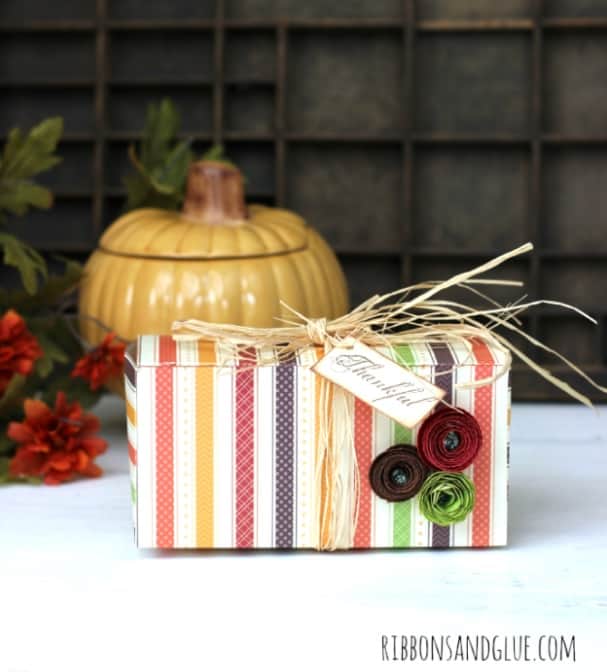 DIY One Sheet Cookie Gift Box