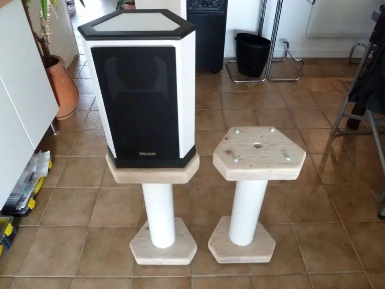 DIY PVC Soil Speaker Stand