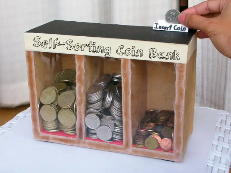 DIY Self-Sorting Coin Bank