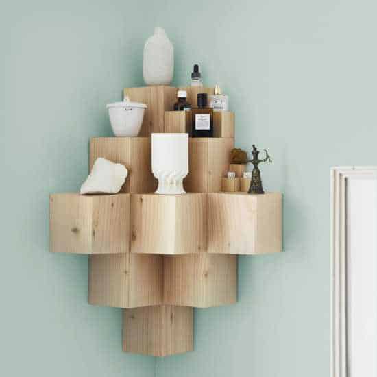 DIY Solid Wood Shelves