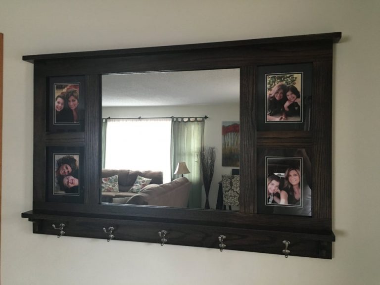 DIY Versatile Wood Framed Mirrors
