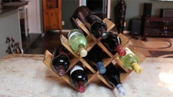 DIY Wooden Wine Rack