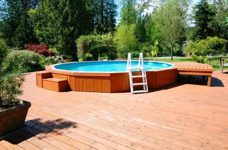 Easy Above Ground Pool With Deck Ideas