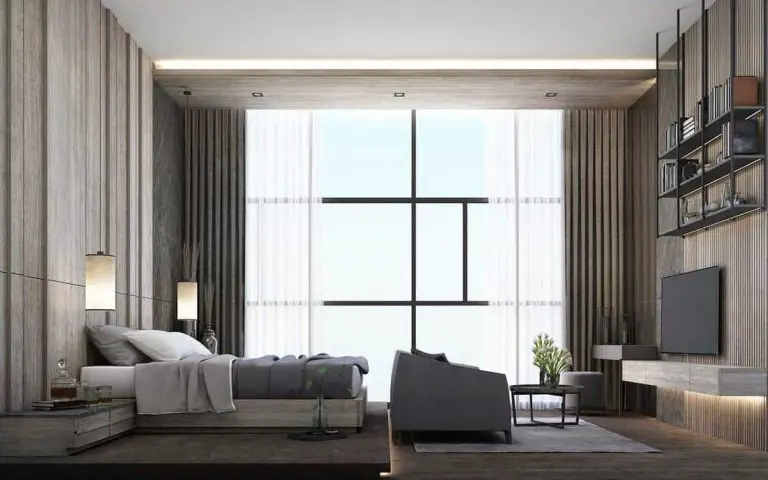 Elegant Industrial Bedroom