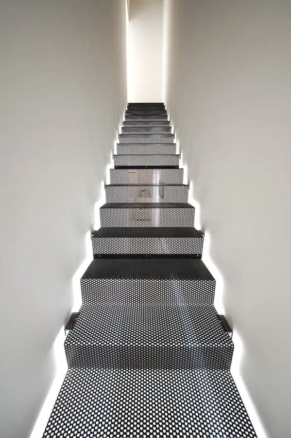 Futuristic Stairway Lighting