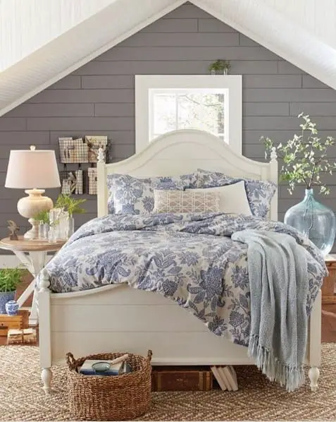 Grey Attic Bedroom Ideas