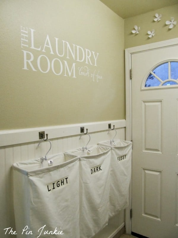 Hanging Laundry Bag for small Laundry Room