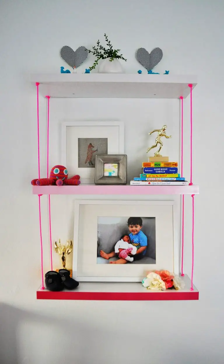 Hanging Shelves for Kids