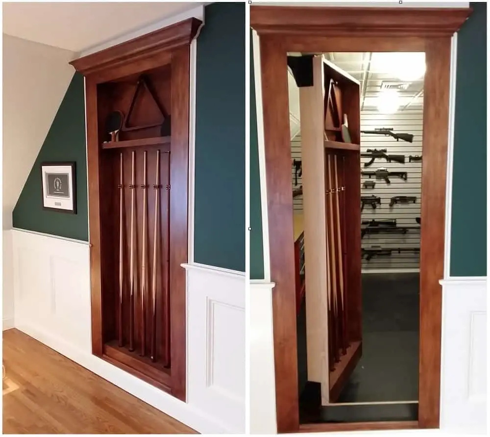 Hidden Door Ideas Gun Storage
