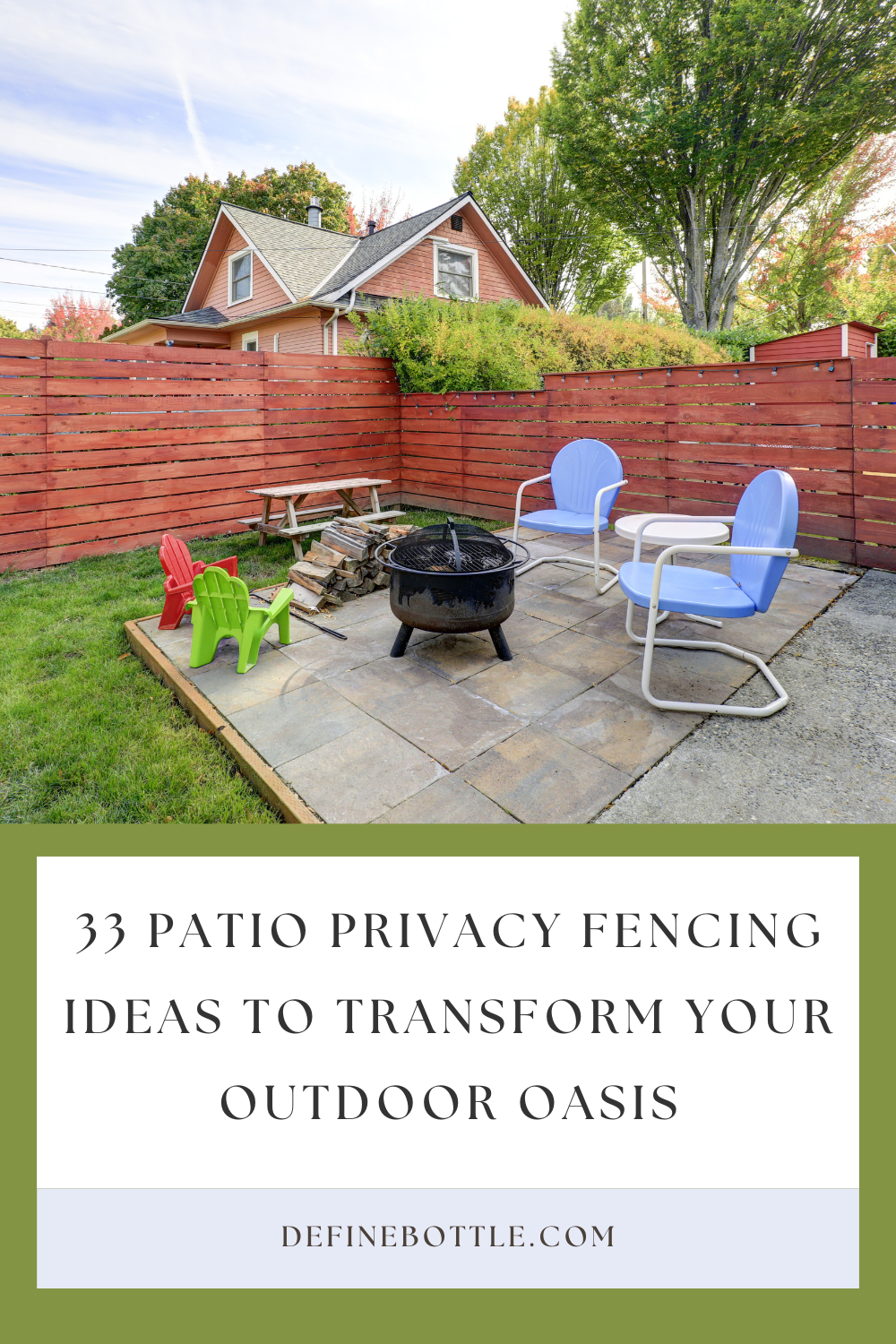 Patio Privacy Fencing Ideas