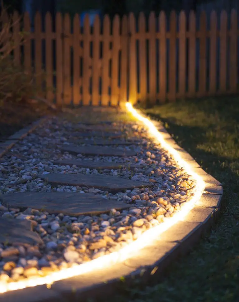 Light Path Backyard Ideas