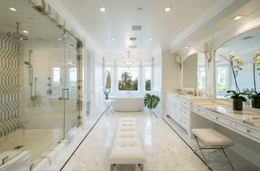 34 Soothing Master Bathroom Ideas From, Most Luxurious Master Bathrooms