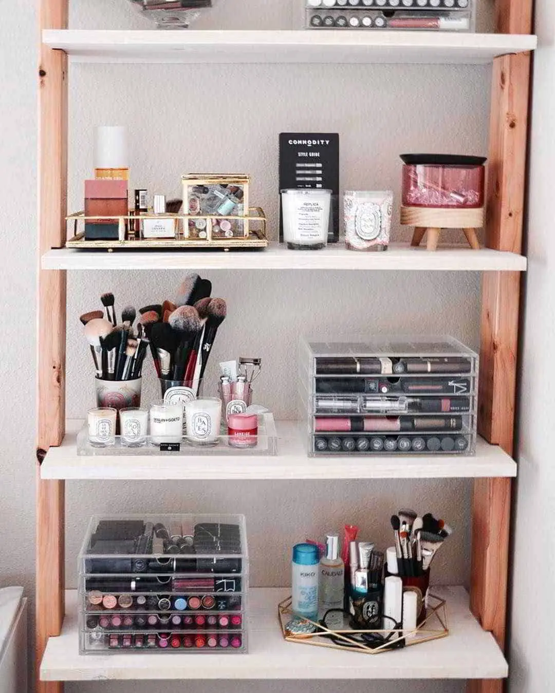 Makeup Collection Storage Ideas