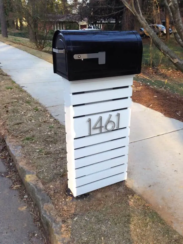 Minimalist Mailbox Landscaping Ideas