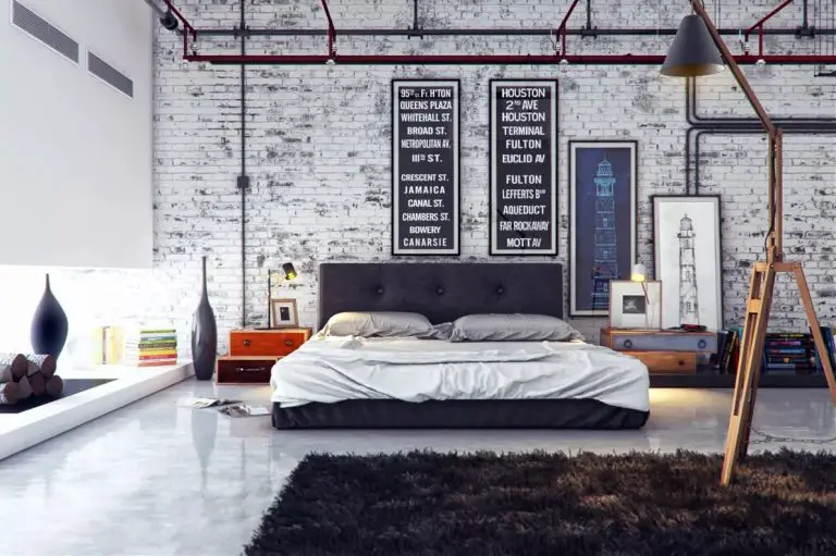 Modern Industrial Bedroom