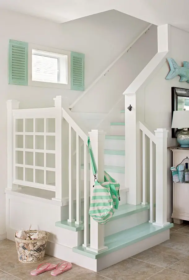 Nautical French Country Staircases