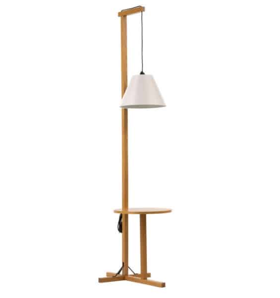 Oak Scandinavian Floor Lamps