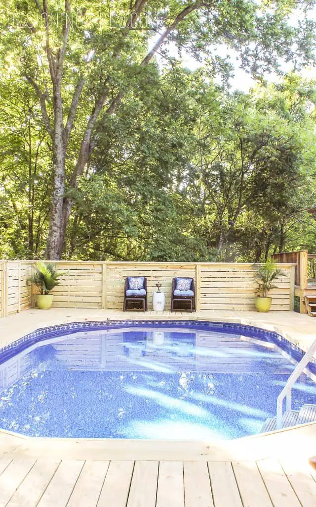 Oval Above Ground Pool With Deck Ideas
