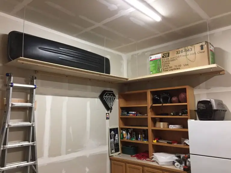 Overhead Garage Shelves