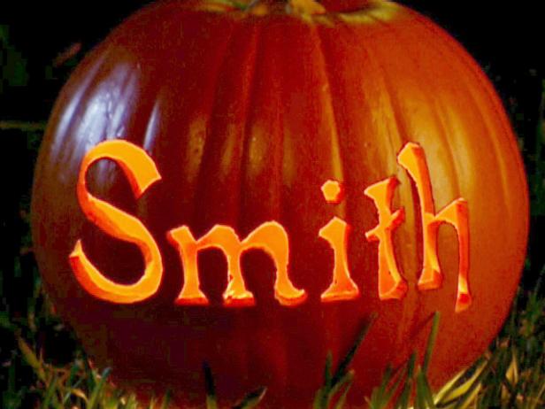 Personalized Carving Pumpkin
