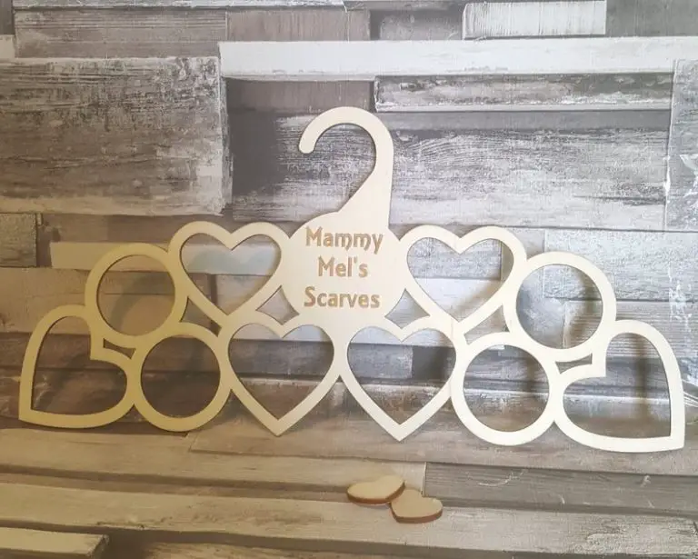 Personalized Scarf Hanger