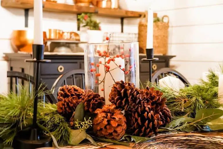Pines Christmas Centerpieces