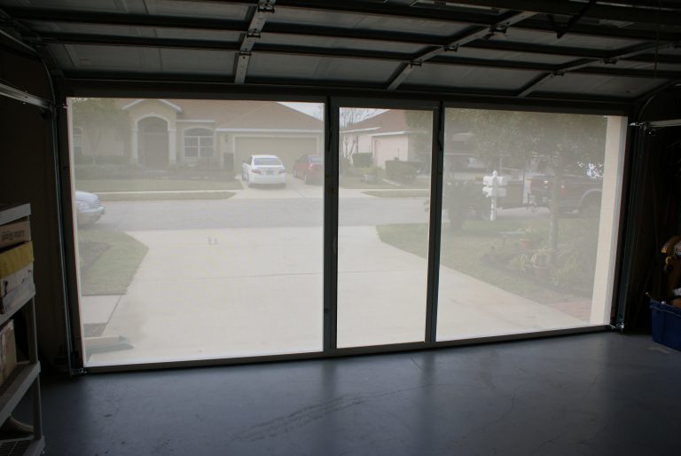 Privacy Screen Door For Garage
